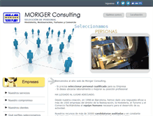 Tablet Screenshot of moriger.com